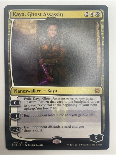 MTG Kaya, Ghost Assassin Conspiracy Take the Crown Magic the Gathering  - Picture 1 of 2