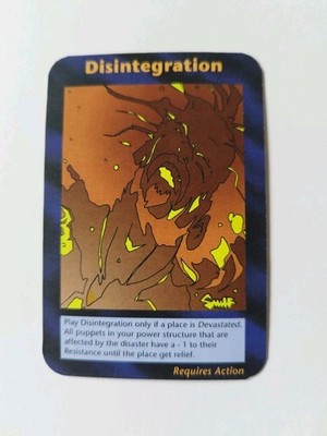 Illuminati Inwo New Fan Card: Disintegration