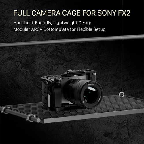 Tilta Full Camera Cage Pro Kit w/Top & Side Handle Protective Armor for Sony FX2 - Picture 15 of 30