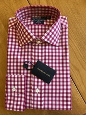 New vintage Polo Ralph Lauren Regent Custom Fit Mens Check Shirt L 16-36
