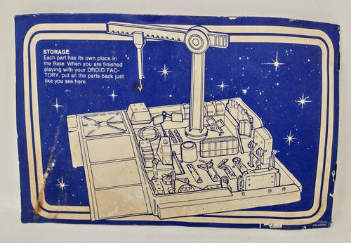 Star Wars Kenner Droid Maker Blueprints Anleitung Manual 1979 Original - Bild 2 von 5
