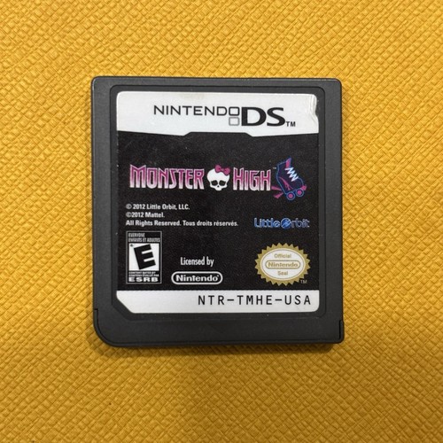 Monster High Skultimate Roller Maze Nintendo DS Authentic Tested - CART ONLY - Picture 3 of 3