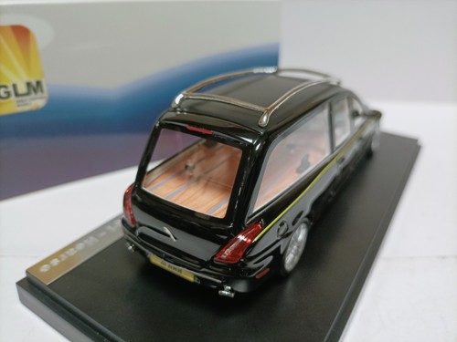 GLM 1:43 Jaguar Coffin hearse model Jaguar XJ X351 Wilcox Eagle Black - Picture 3 of 6