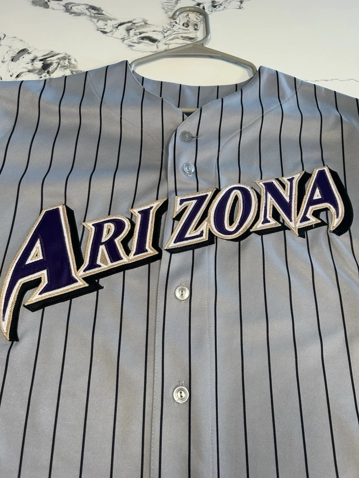 Majestic Arizona Diamondbacks Tony Womack 2001 World Series Jersey - Size Large - Image 4 of 4