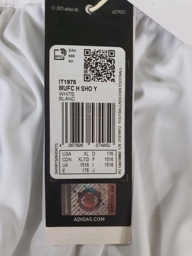 Manchester United Football Shorts 2024/25 Home Shorts Sz Age 15-16Y New/other - Picture 9 of 11