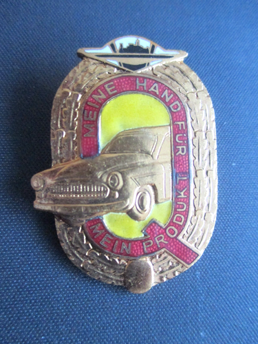 DDR, Ehrenabzeichen VEB Automobilwerk Eisenach Nr. 194, Wartburg 311, Etui, rar - Bild 4 von 7