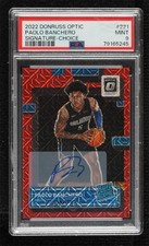 2022 Donruss Optic Choice Prizm Signatures Paolo Banchero PSA 9 MINT Auto 04cw