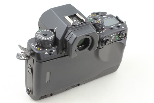 [Fast unbenutzt im Karton] Contax N1 analoge 35-mm-Spiegelreflexkamera schwarzes Gehäuse aus Japan - Bild 11 von 20