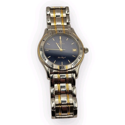 Vintage Zenith Port Royal Quartz Blue Dial 59.3150.226 - Picture 4 of 5