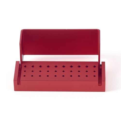 30 Holes Dental Bur Block Holder Sterilization Disinfection Box for RA FG Burs - Picture 46 of 52