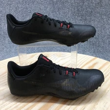 Asics Shoes Mens 8 Hypersprint 8 Track & Field Cleats Sneakes Black Low 1093A197