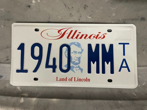 Illinois Kennzeichen Anhänger 1940 mm TA