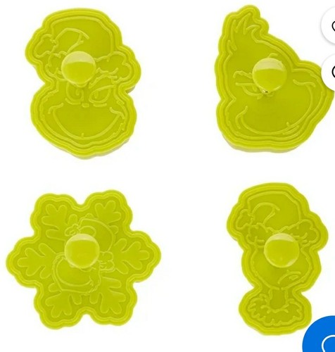 Neu The Grinch Ausstechformen und Silikonform Konvolut  - Bild 2 von 6
