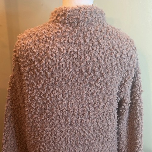 Express oversize longline frente abierto acogedor cómodo oso de peluche cárdigan, talla pequeña - Imagen 10 de 10