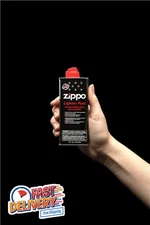 Genuine Zippo 4oz 118ml Fuel Fluid for All Zippo Lighters FAST DELIVERY 