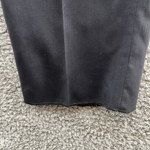 Missoni Pants Mens 32 Navy Wool Double Pleated Lightweight Dress Pant Unhemmed - Picture 8 of 15
