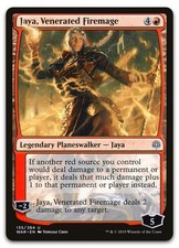 Jaya, Venerated Firemage #135 (LP) War of the Spark WAR Magic MTG