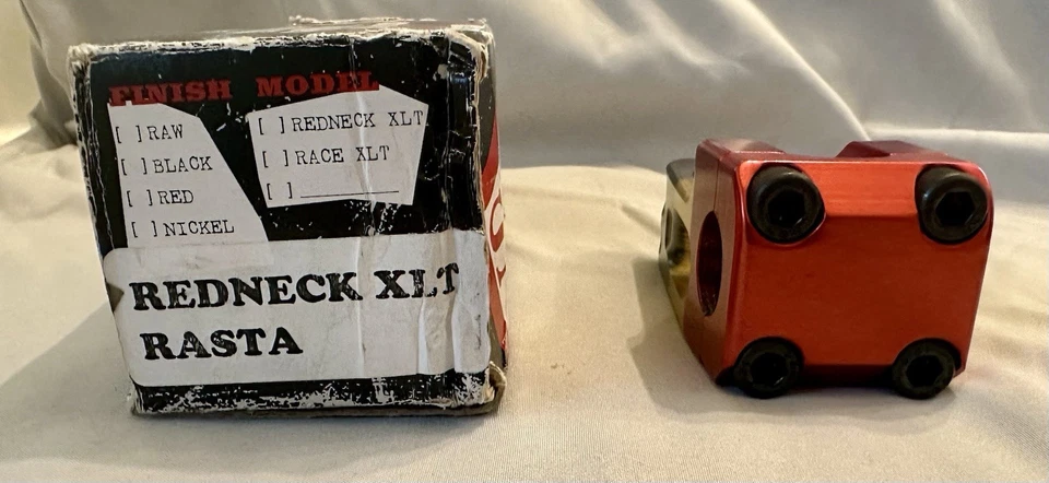 S&M Redneck XLT Стержень Rasta Редкий Показ Установлен Новое Состояние товара BMX OG Redneck - Изображение 2 из 4