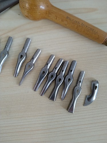 Vintage Boxed Lino Cutter Set No:467 With 13 Cutters by William Mitchell - Picture 11 of 15