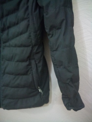 32 DEGREES Heat Women's Puffy  Full Zip Jacket Size S Black Great Cond Hooded - Picture 7 of 9