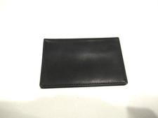 Bosca black leather card wallet
