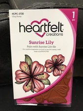 Heartfelt Creations Sunrise Lily Cling Stamp