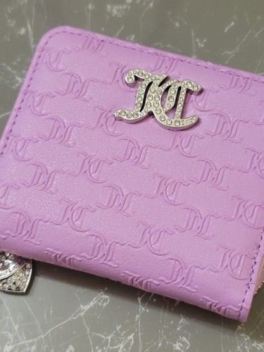 Juicy Couture All About That Bling Mini lila Beuteltasche Tasche mit Geldbörse & Portemonnaie - Bild 7 von 9