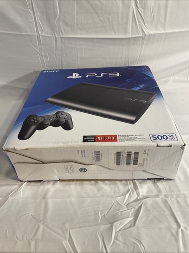Sony Playstation 3 Super Slim Sony PS3 500GB CECH-4301c Konsole FACTORY SEALED! - Bild 2 von 10
