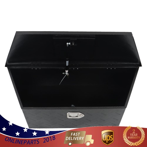 39x16.5x12 Inch Trailer Tongue Tool Box Truck Bed Pickup Storage Box Aluminum - Bild 7 von 13