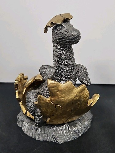 Michael Ricker Zinn schlüpfender Dinosaurier 58/2250 von 1993
