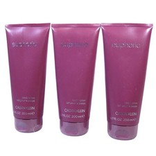 Calvin Klein Euphoria Body Lotion 6.7 Ounce 200 ml Lot of 3 New Sealed