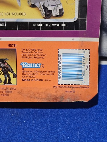 1992 ALIENS KENNER SPECIAL DELUX MARINE A.T.A.X - Picture 3 of 4