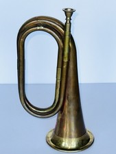 Vintage Military Signal Calvary Brass and Copper Bugle