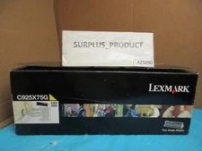 GENUINE LEXMARK C925X75G YELLOW IMAGING TONER UNIT  C925 X925 30k Pages OPEN BOX
