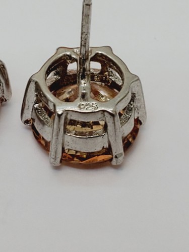 Lote De Colección De 3 Pares De Pendientes De Plata De Ley 925 (92) - Imagen 7 de 9