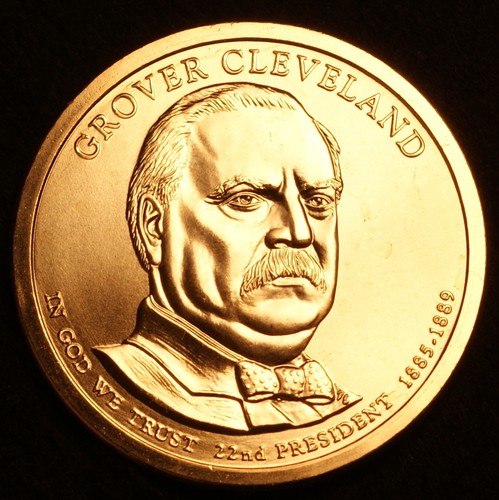 2012 P+D+S Grover Cleveland 22 Proof & PD beide Pos A+B aus Münzsatz  - Bild 3 von 4