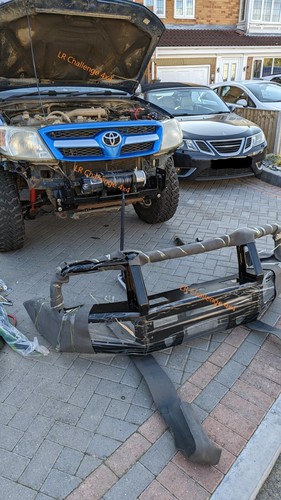 Resistente Anteriore Manovella Paraurti HD Per Hilux mk6 2011-2015 mk7 - Foto 7 di 11