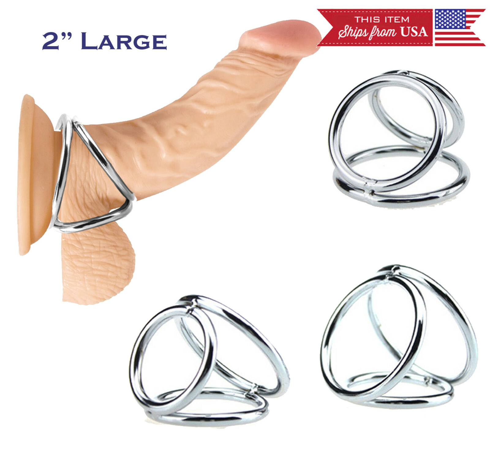 uitdrukken Pak om te zetten Afleiden Triple Steel Cock Cage Penis Ball Ring Erection Metal Bondage CBT Sex Enhancer | eBay uitdrukken Pak om te zetten Afleiden Triple Steel Cock Cage Penis Ball Ring Erection Metal Bondage CBT Sex Enhancer | eBay
