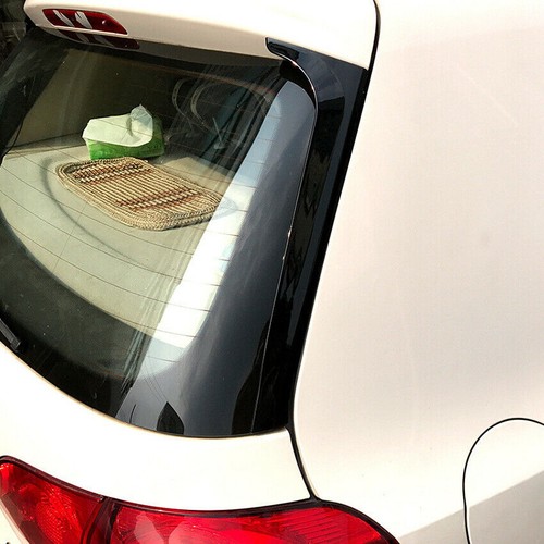 Fit For VW Golf 6 MK6 2008-2012 Rear Window Side Spoiler Wing Cover Trim - Picture 9 of 11