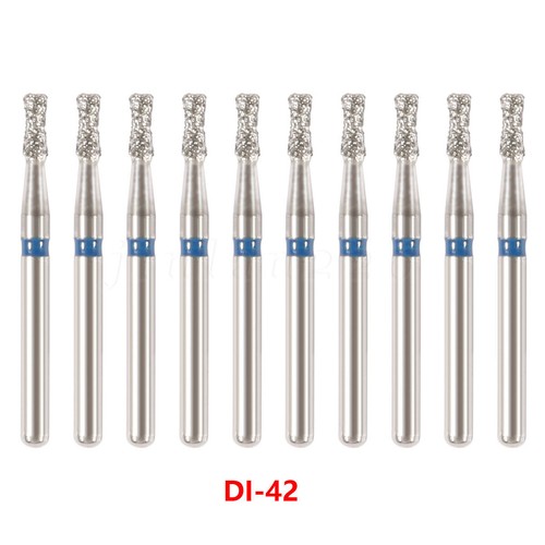 5-100pc SANDENT Dental Diamond Burs For High Speed Handpiece Friction Grip 1.6mm - Picture 552 of 865