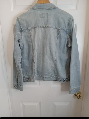 Womens Old Navy Blue Jeans Denim Jacket Size XL RN54023 - Picture 10 of 18