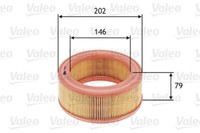 Valeo 585642 Luftfilter FüR Renault