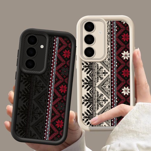 Silikon für Samsung S25 S24 S23 S22 Ultra A15 A55 A35 gemustert Soft Case Hülle - Bild 4 von 17
