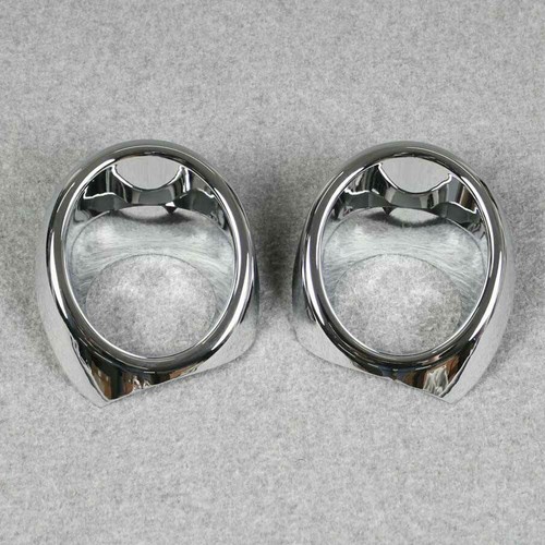 Fit for Honda Pilot 2019-2022 ABS Chrome Front Fog Lamp Light Cover Trim Decor - Picture 8 of 9