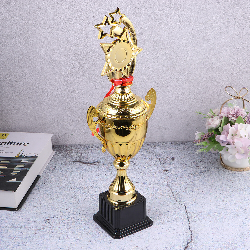 Kinder Belohnung Spielzeug Kunststoff Trophäen Sport Trophäe Award Kind Gold - Bild 7 von 12