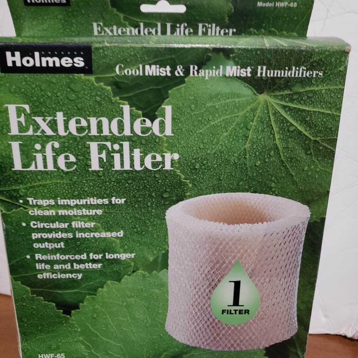 Holmes Cool Mist Rapid Humidifiers Extended Life Filter HWF65 1 Filter