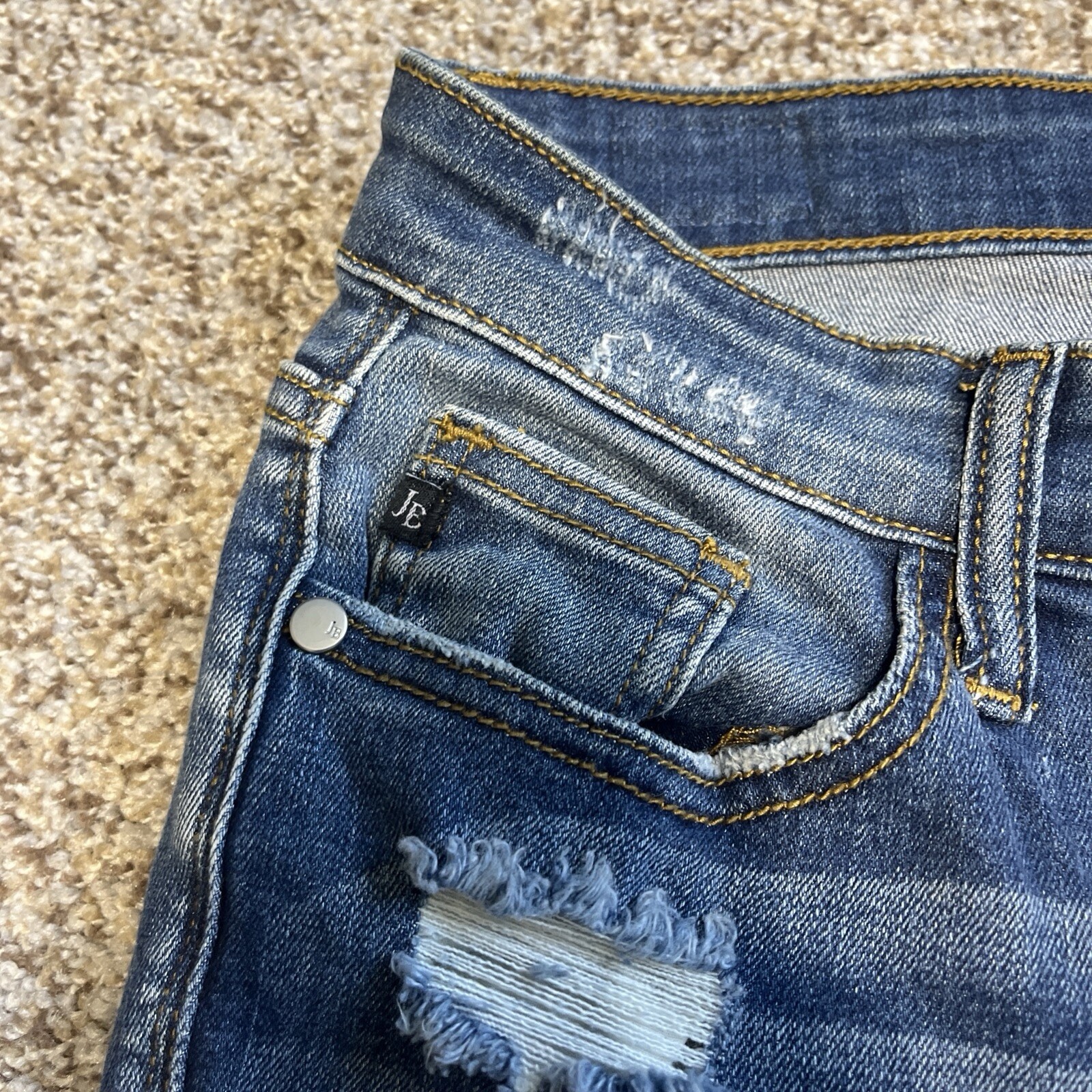 Judy Blue Jeans Womens 7 28 Skinny Fit Stretch 28 X 28 Animal Print - View 4