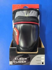 EVS ELBOW GLIDER / PAIR / LARGE / NEW . FREE SHIP / ALL SPORTS