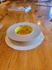 3M Transparent Double-Sided Tape 1"x60yd, 4mil Thick, Polypropylene, 9576 54EN41