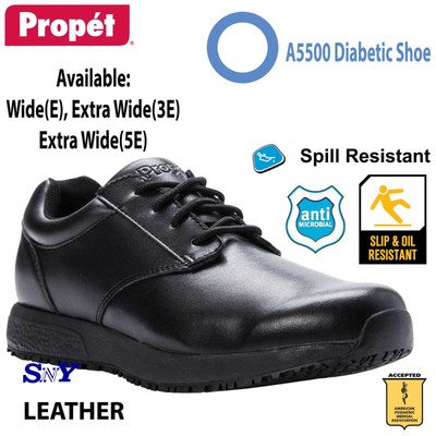 diabetic non slip work shoes